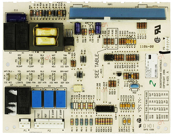 Technician performing maintenance
